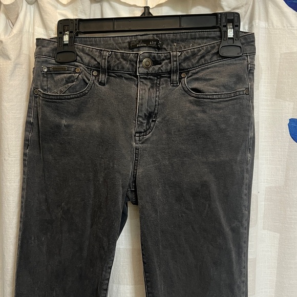 5/$25 PrAna Jeans Womens Sz 4 Gray Denim Skinny Stretch Pants sz 4/27 - Picture 4 of 10